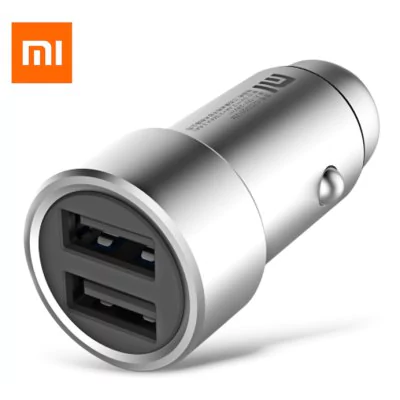 Smart Dual USB Car Charger metal Xiaomi