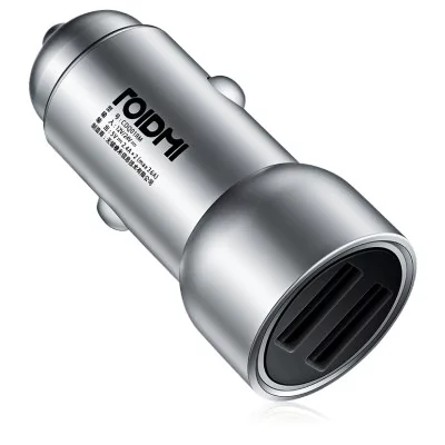 Smart Dual USB Car Charger metal Xiaomi Roidmi C1