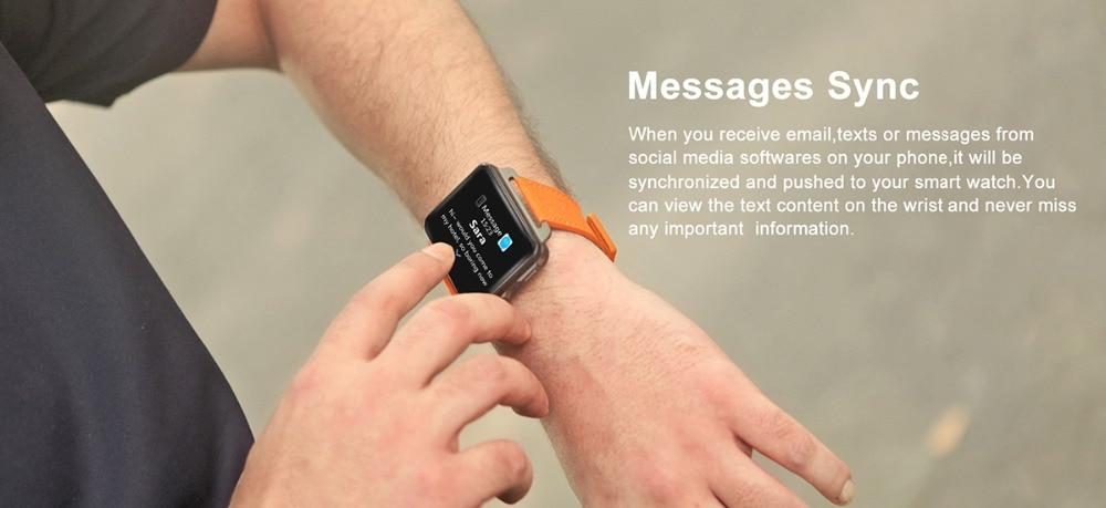 LEMFO LEM4 PRO Smart watch MTK6580, SIM card,  Android 5.1, 1GB + 16GB 1200mAh battery Wifi 3G video call