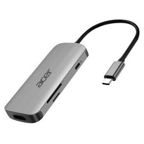 Docking station Acer 7in1 Type C dongle: 1 x HDMI, 3 x USB3.2, 1 x SD/TF, 1 x PD