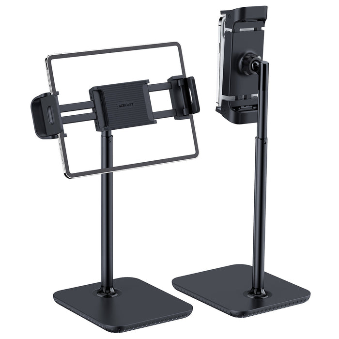 Acefast telescopic phone and tablet holder (135-230mm wide) for the desk 360 ° black (E4 black) - Cell phone