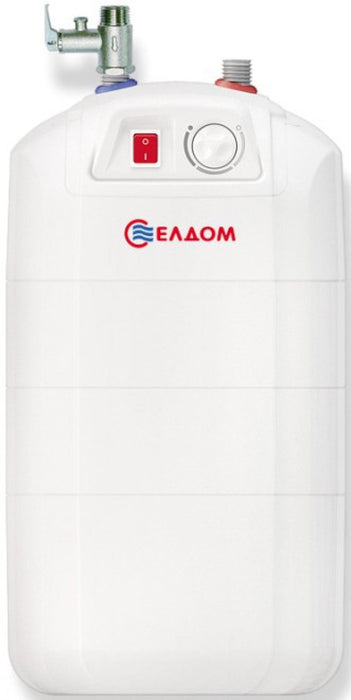 Bulk water heater ELDOM 15 2kW 72326PMP installation under the sink - Бойлери обемни<<<Бойлери<<<Климатици и