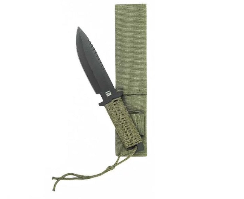 Combat Recon 10 101 INC Model A GREEN knife