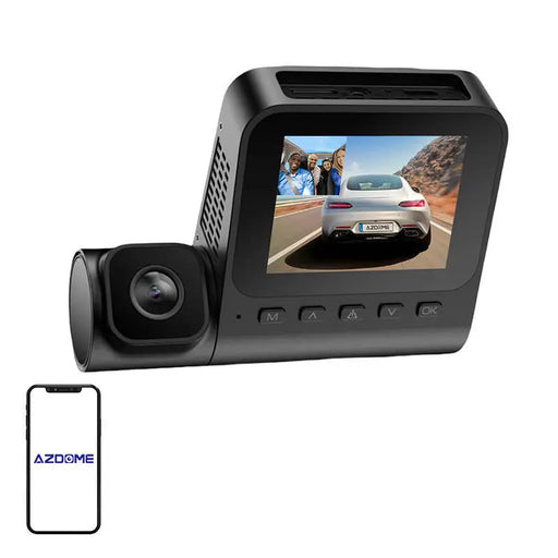 1080p front camera and 1080p indoor camera Azdome V600-2CH G-sensor - Video recorders<<<Video recorders<<<Car