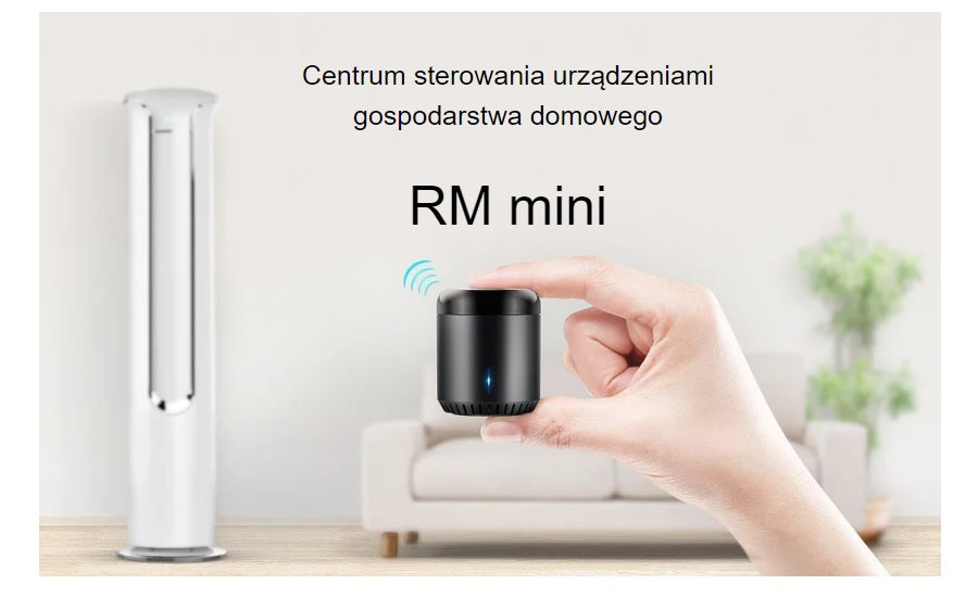 Smart remote for home and office with WiFi / IR timer Broadlink RM Mini 3