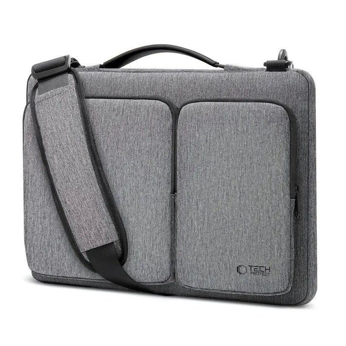 15-16 Tech-Protect Defender Bag Laptop Bag - Gray - Laptop bags<<<HurtelXML