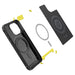 Spigen Rugged Armor Mag Case with MagSafe for iPhone 15 Pro Max - Matte Black - Cell phone cases and covers<<<HurtelXML
