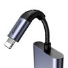 2-in-1 Audio adapter Joyroom SY-L02 Lightning to Double Lightning (black) - Audio adapters<<<GSM