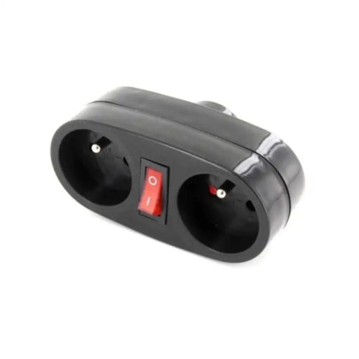 2-socket plugboard with power switch Chacon - Електроника Периферни и резервни части<<<Компютри|