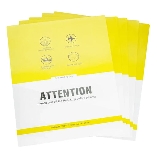 20 pcs. Hydrogel foil for the tablet self-healing for cutting with a plotter (29 cm x 22.5 cm) - Cell phone protection