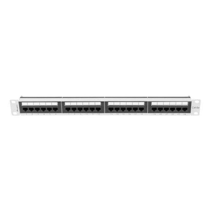 24-port UTP Category 5e Patch Panel Lanberg PPUA-1024-S - Комуникационни Шкафове<<<Компютър Мрежи и