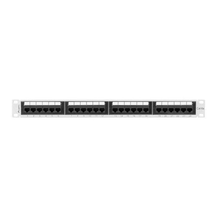 24-port UTP Category 5e Patch Panel Lanberg PPUA-1024-S - Комуникационни Шкафове<<<Компютър Мрежи и
