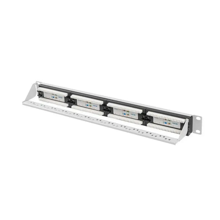 24-port UTP Category 5e Patch Panel Lanberg PPUA-1024-S - Комуникационни Шкафове<<<Компютър Мрежи и