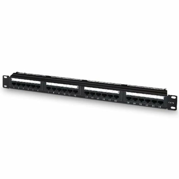 24-port UTP Category 6 Patch Panel Aisens A141-0509 - Компютър Мрежи и компоненти<<<Компютри|