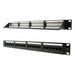 24-port UTP Category 6 Patch Panel NANOCABLE 10.21.3124 19’’ RJ45 Black - Комуникационни Шкафове<<<Компютър Мрежи и