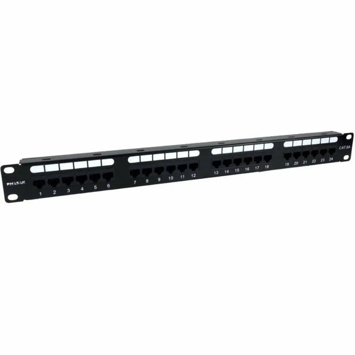 24-port UTP Category 6 Patch Panel Phasak PU 2421 - Компютър Мрежи и компоненти<<<Компютри|