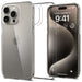 Spigen Airskin Hybrid Case for iPhone 15 Pro Max - Clear - Cell phone cases and covers<<<HurtelXML