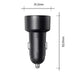2x USB C 70W car charger with LED display Joyroom JR-CCD02 - black - Car charger<<<Основна<<<DunaXML&&&Car