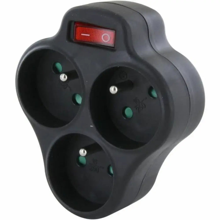 3-socket plugboard with power switch Chacon Dominó 3x16A - Електроника Периферни и резервни части<<<Компютри|