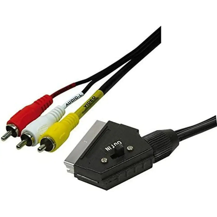 3 x RCA to SCART Cable EDM 51223 Euroconnector RCA - Електроника Телевизори<<<Компютри| Електроника<<<BigBuy&&&Аудио и