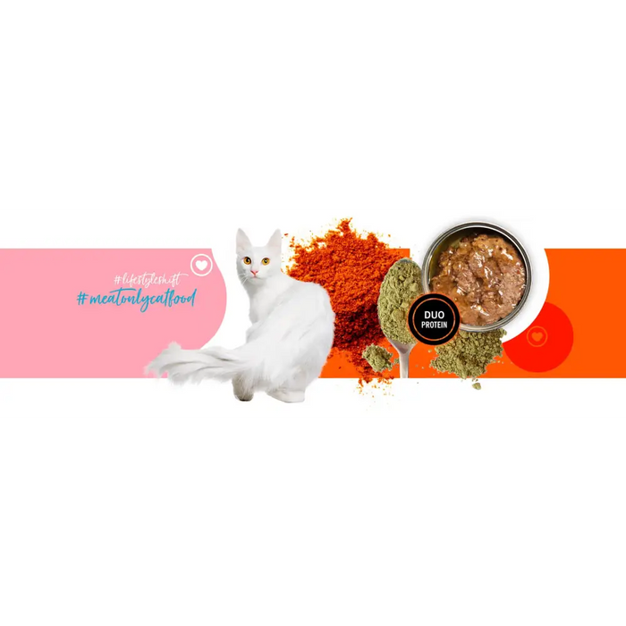 3COTY 18. Turkey with krill Coat support - wet cat food - 180g - Wet foodDLK-KAM<<<For the catDLK<<<ActionPL