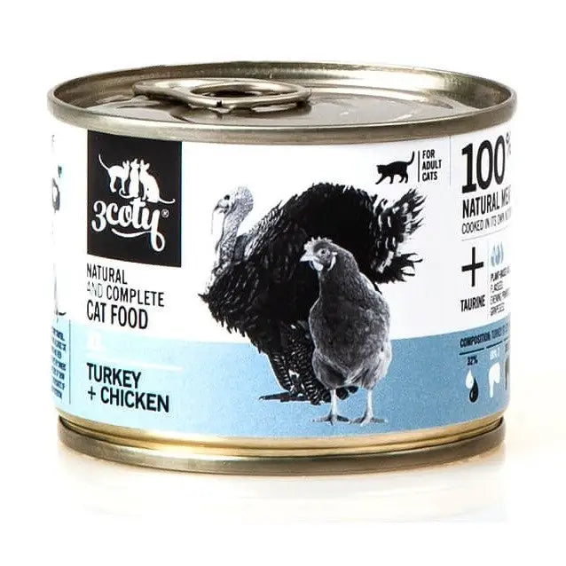 3COTY 21. Turkey and chicken - wet cat food - 180g - Wet foodDLK-KAM<<<For the catDLK<<<ActionPL