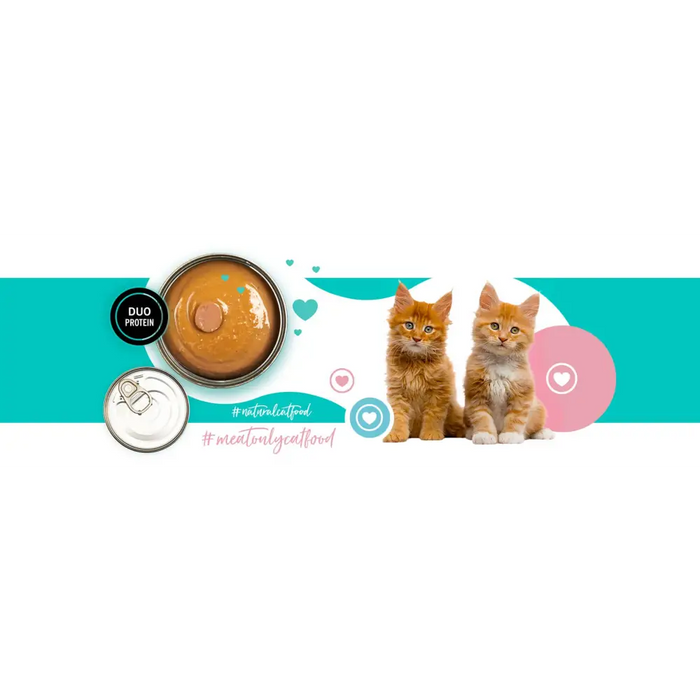 3COTY 42. Chicken and duck (kitten) - wet cat food - 180g - Wet foodDLK-KAM<<<For the catDLK<<<ActionPL
