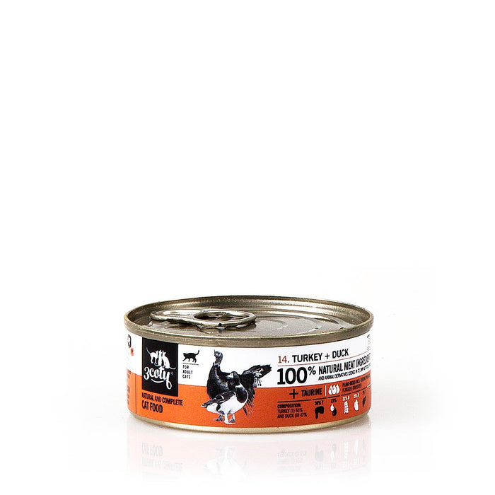 3COTY Turkey with duck - wet cat food - 80g