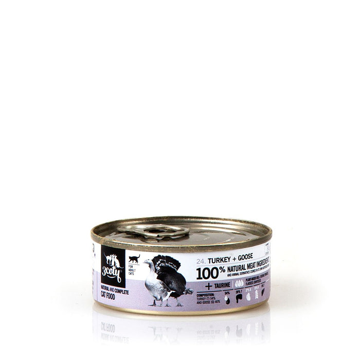 3COTY Turkey with goose - wet cat food - 80g