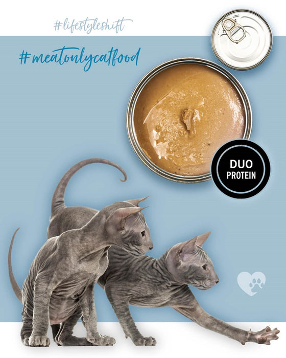 3COTY Turkey with chicken For kittens - wet cat food - 80g