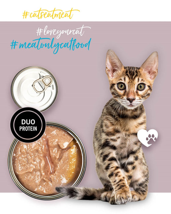 3COTY Turkey with goose For kittens - wet cat food - 80g