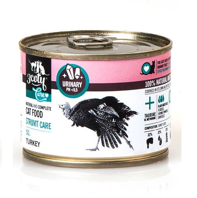3COTY 51. Turkey Struvite Care - wet cat food - 180g