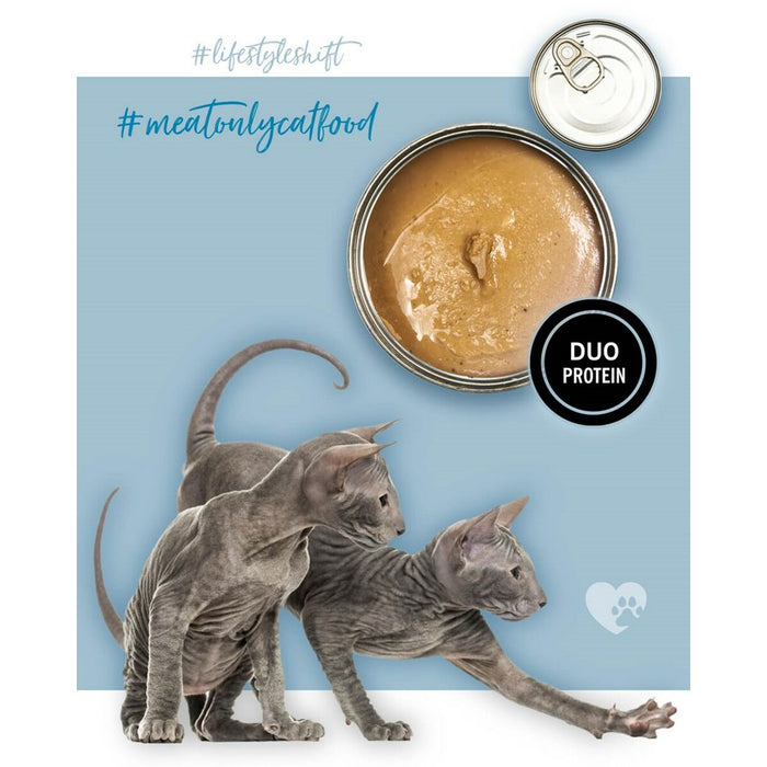 Cat food 3COTY Turkey 80 g