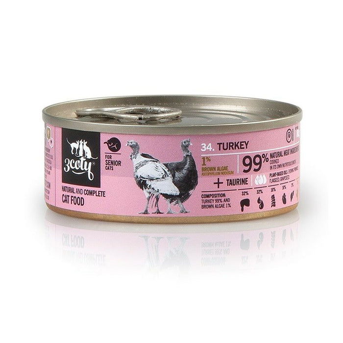 Cat food 3COTY Turkey 80 g