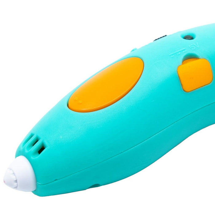 3Doodler Start Plus Costc komplektas rozszerzony 3D pen 0.77 mm Turquoise