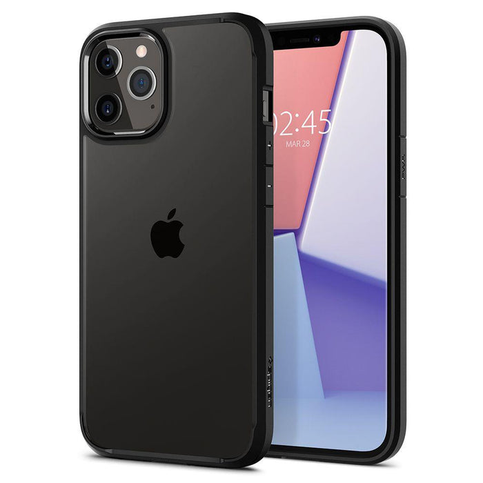 Spigen Ultra Hybrid Case for iPhone 12 / iPhone 12 Pro - Matte Black - Cell phone cases and covers<<<HurtelXML