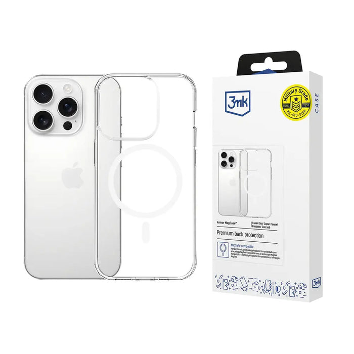 3mk Armor MagCase for iPhone 16 Pro Max - Transparent - *Kategoria tymczasowa<<<HurtelXML