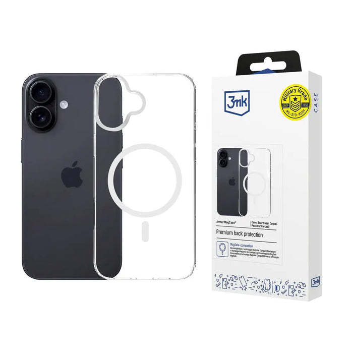 3mk Armor MagCase for iPhone 16 - transparent - *Kategoria tymczasowa<<<HurtelXML
