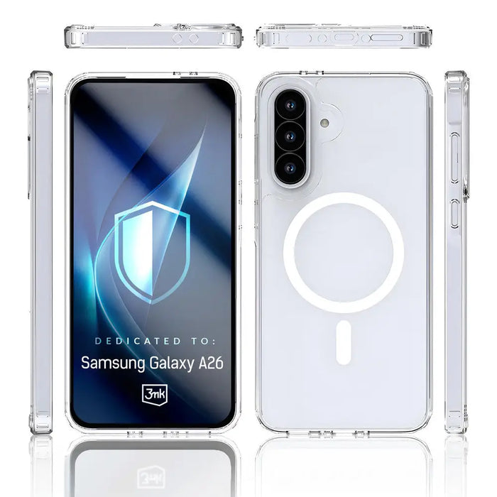 3mk Armor MagCase for Samsung Galaxy A26 5G - Transparent - *Kategoria tymczasowa<<<HurtelXML