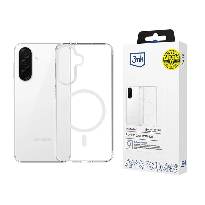 3mk Armor MagCase for Samsung Galaxy A26 5G - Transparent - *Kategoria tymczasowa<<<HurtelXML