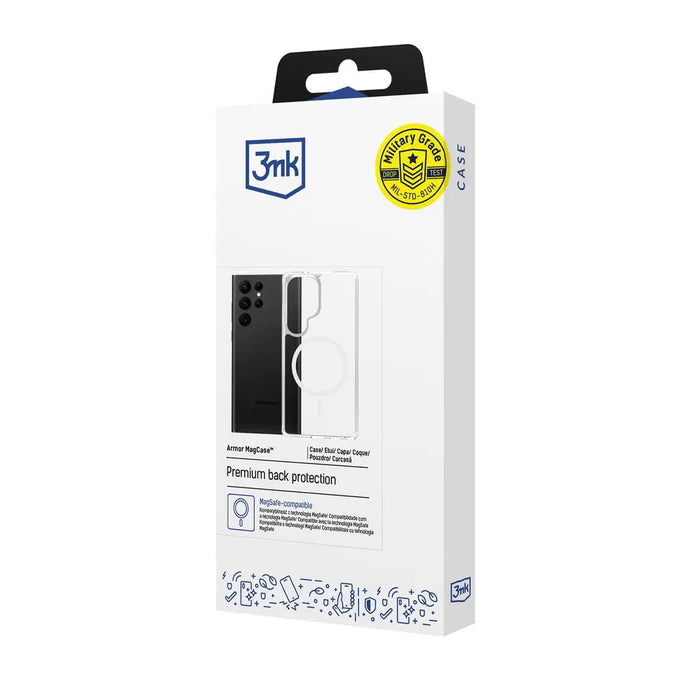 3mk Armor MagCase for Samsung Galaxy S24 Ultra - Transparent - *Kategoria tymczasowa<<<HurtelXML
