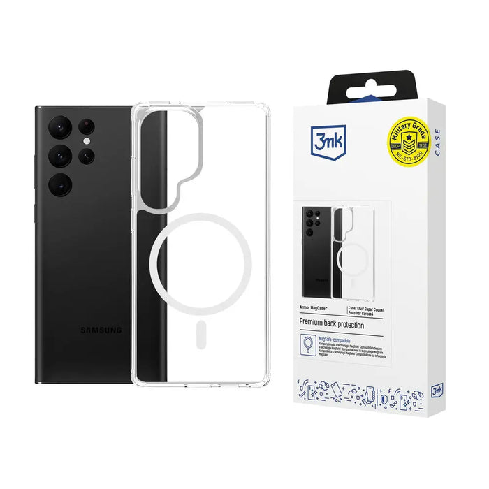 3mk Armor MagCase for Samsung Galaxy S25 Ultra - Transparent - *Kategoria tymczasowa<<<HurtelXML
