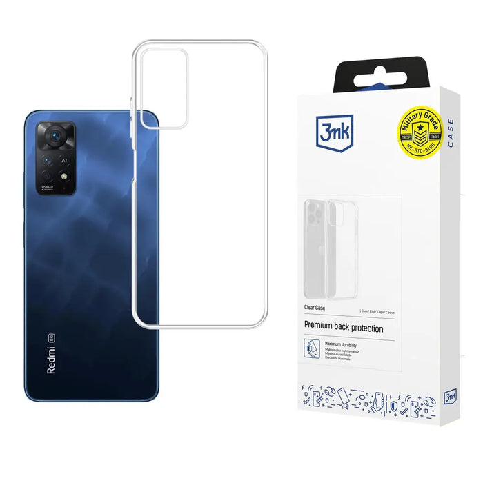 3mk Clear Case for Xiaomi Redmi Note 11 Pro 4G / 5G - Transparent - *Kategoria tymczasowa<<<HurtelXML