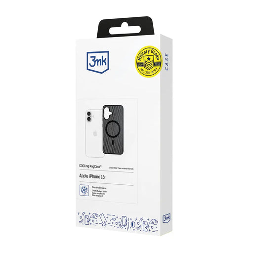 3mk COOLing MagCase for Apple iPhone 16 - black - *Kategoria tymczasowa<<<HurtelXML