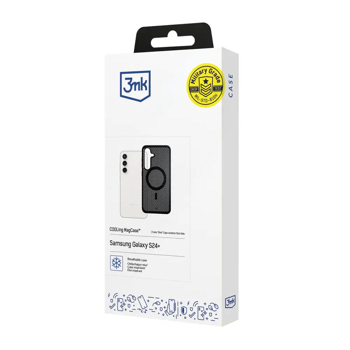 3mk COOLing MagCase for Samsung Galaxy S24+ - black - *Kategoria tymczasowa<<<HurtelXML