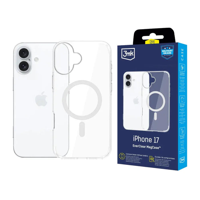 3mk EverClear MagCase for iPhone 17 - transparent - Cell phone cases and covers<<<HurtelXML