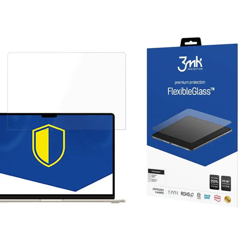 3mk FlexibleGlass™ hybrid glass for MacBook Air 15’’ 2023 (M2) - Cell phone tempered glass<<<HurtelXML