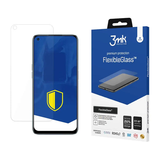 3mk FlexibleGlass™ hybrid glass on Realme 6 - Cell phone tempered glass<<<HurtelXML