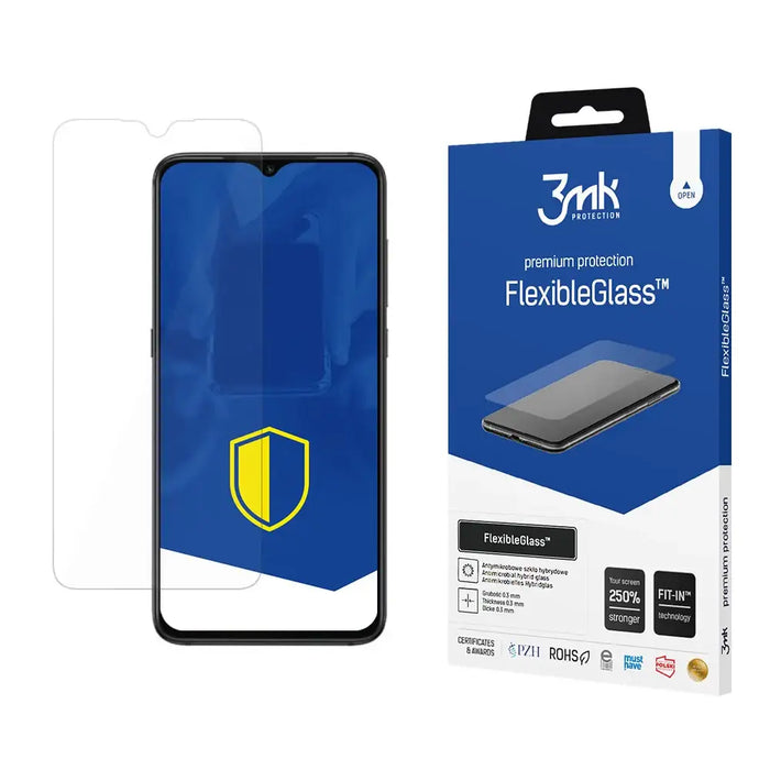3mk FlexibleGlass™ hybrid glass on Xiaomi Redmi 9C - Cell phone tempered glass<<<HurtelXML