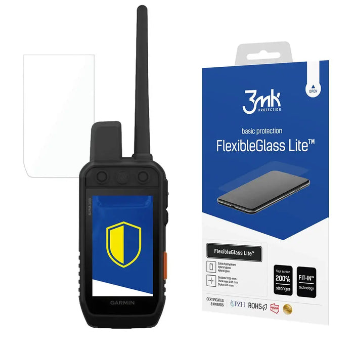 3mk FlexibleGlass Lite™ hybrid glass for Garmin Alpha 200i - Cell phone tempered glass<<<HurtelXML